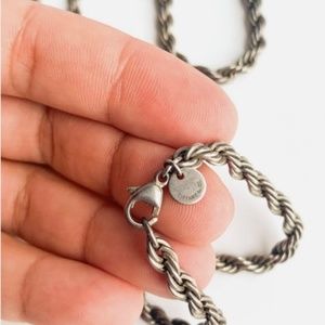Tiffany & co vintage silver necklace